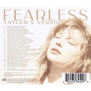 Fearless (Taylor's Version) 2CD | Taylor Swift's Iconic Album