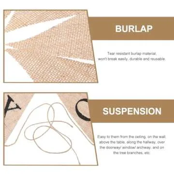 TINKSKY Bunting Banners XOXOXO Letter Pennant Flags Romantic Garland Decorations for Wedding Bridal Shower Engagement Proposal Party