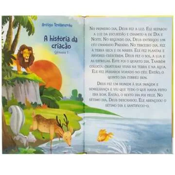 Bíblia Infantil - Letras Grandes para Crianças em Português