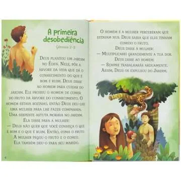 Bíblia Infantil - Letras Grandes para Crianças em Português