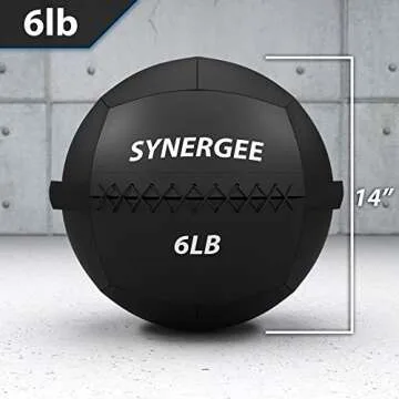 Synergee 6lb Soft Medicine Balls for Effective Workouts