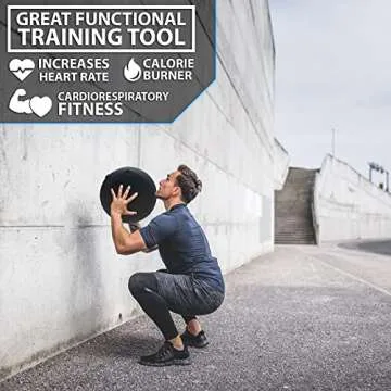 Synergee 6lb Soft Medicine Balls for Effective Workouts