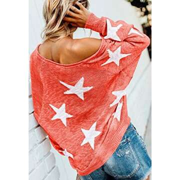 COCOLEGGINGS Women's Off Shoulder Batwing Sleeve Pullover