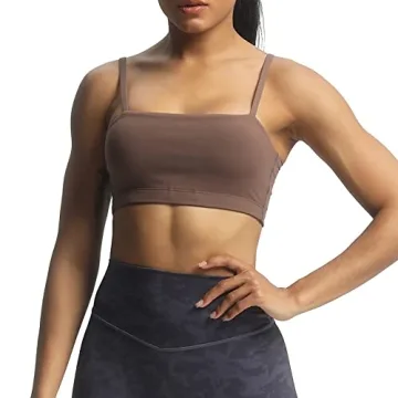 Stylish Aoxjox Bandeau Sports Bra for All-Day Comfort