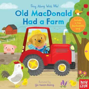 Old MacDonald Had a Farm: Sing Along With Me! – Interactive Animal Book for Kids