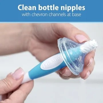 Dr Brown Baby Bottle Brush Sponge Scrubber 3-Pack