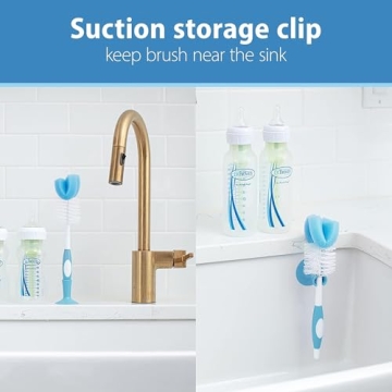 Dr Brown Baby Bottle Brush Sponge Scrubber 3-Pack