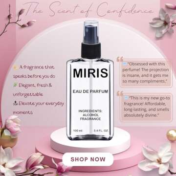 MIRIS No. 40326 Inspired Women Eau de Parfum 3.4 Fl Oz