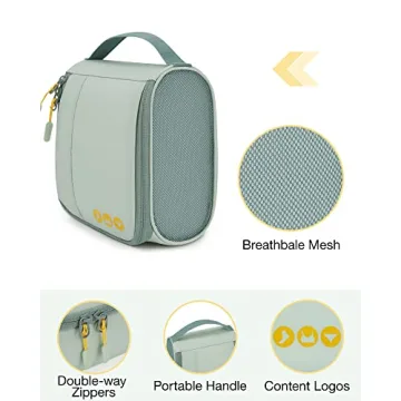 BAGSMART Keep Shape Packing Cubes for Hassle-Free Travel