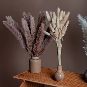 PNT CONCEPT 90 Pcs Pampas Grass Set for Stylish Home