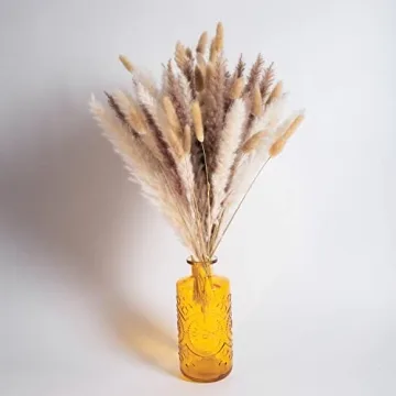 PNT CONCEPT 90 Pcs Pampas Grass Set for Stylish Home