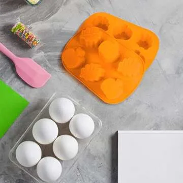 Pumpkin Leaf Silicone Molds for Thanksgiving Baking Fun