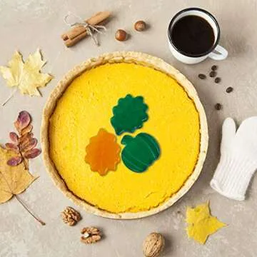 Pumpkin Leaf Silicone Molds for Thanksgiving Baking Fun