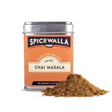 Spicewalla Masala Chai Spice 2.1 oz | Authentic Spice Blend for Tea, Latte, and More