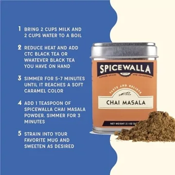 Spicewalla Masala Chai Spice 2.1 oz for Tea Lovers
