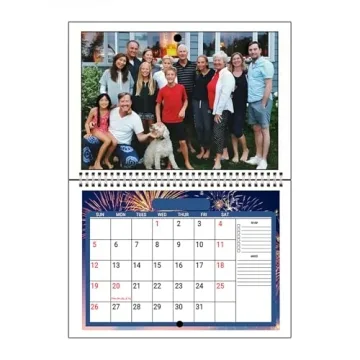 Custom Personalized Photo Wall Calendar 2025 - Share Your Memories