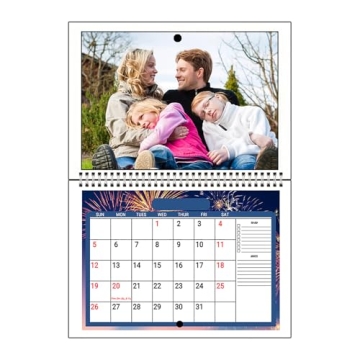 Personalized Photo Wall Calendar 2025 for Memories