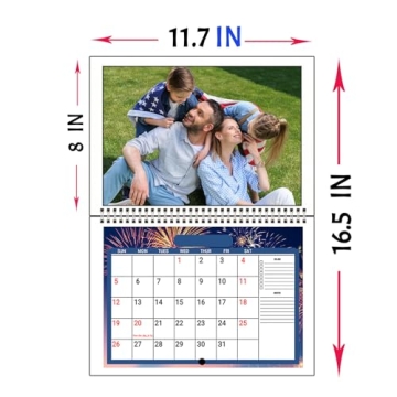 Personalized Photo Wall Calendar 2025 for Memories