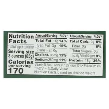 Wild Planet Wild Sardines in Extra Virgin Olive Oil - 12x4.375oz Value Bulk Pack