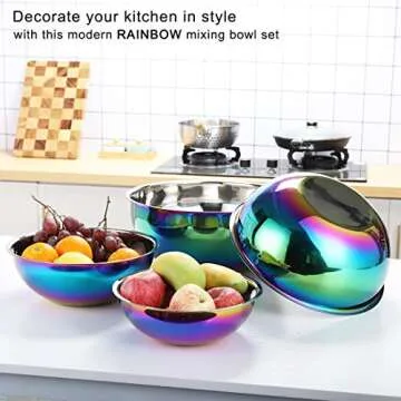 Mixing Bowl Set of 4 - Stylish and Durable Kitchen Essentials