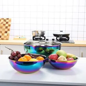 Mixing Bowl Set of 4 - Stylish and Durable Kitchen Essentials