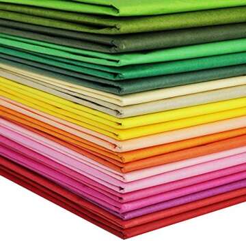 Supla 180 Sheets 36 Colors Tissue Paper Bulk Wrapping Tissue Paper Art Rainbow Tissue Paper 20 x 26"...