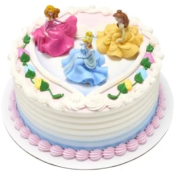 Disney Princess Cake Topper Set for Magical Birthdays