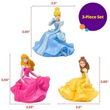 Disney Princess Cake Topper Set for Magical Birthdays