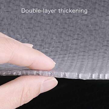 Upkg Bubble Cushioning Wrap Rolls 350 ft Total, 3/16” Small Air Bubble, 24 Inch x 350 Feet, Perforated Every 24” for Packing, Shipping, Mailing …, 24x350ft,3/16"