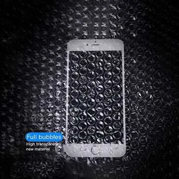 Upkg Bubble Cushioning Wrap Rolls 350 ft Total, 3/16” Small Air Bubble, 24 Inch x 350 Feet, Perforated Every 24” for Packing, Shipping, Mailing …, 24x350ft,3/16"