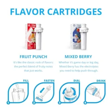 Cirkul 22oz BPA-Free Water Bottle Starter Kit