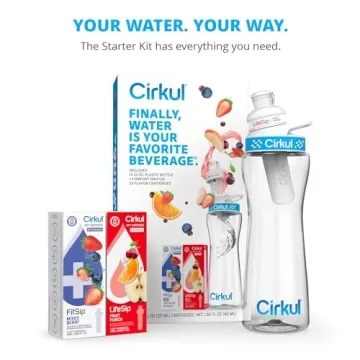 Cirkul 22oz BPA-Free Water Bottle Starter Kit