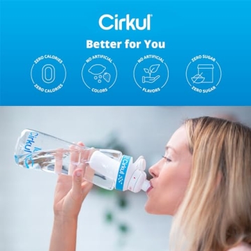 Cirkul 22oz BPA-Free Water Bottle Starter Kit