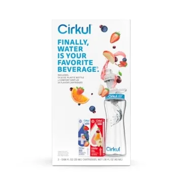 Cirkul 22oz BPA-Free Water Bottle Starter Kit