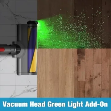 FUNTECK Universal Vacuum Dust Display LED Light for Clean Homes