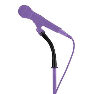 On-Stage 6" Microphone Gooseneck, Black