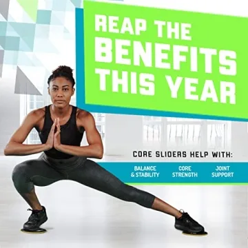 Elite Sportz Exercise Sliders for All Surfaces and Genders