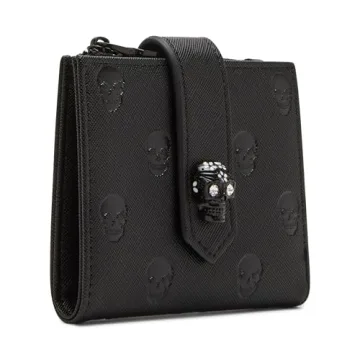 Betsey Johnson Skullicious Bifold Wallet for Stylish Girls