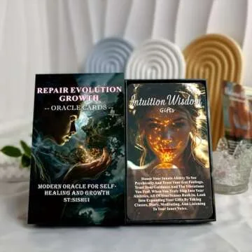 Healing Oracle Cards Deck, Oracle Cards Set, Oracle Cards for Beginners, Self-Healing Tool, That Helps You Discover What Needs to Shift Or Release for Your Highest Good!