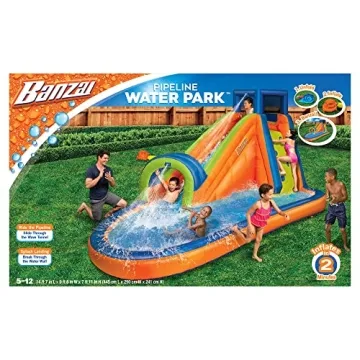 BANZAI Pipeline Water Park Toy for Summer Fun