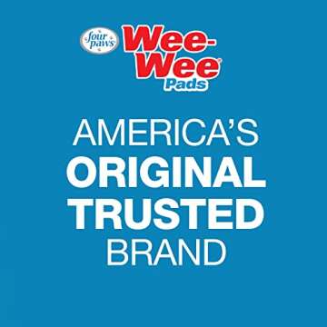 Four Paws Wee-Wee Super Absorbent Unscented Pee Pads for Dogs & Puppies with Insta-Rise Border, Leak...