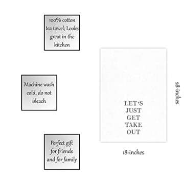 Santa Barbara Tea Towel Cotton Kitchen Towels Collection