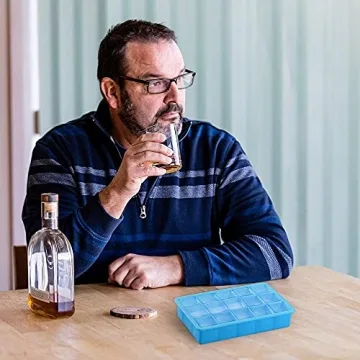 Durable Silicone Ice Cube Trays for Effortless Ice-Making