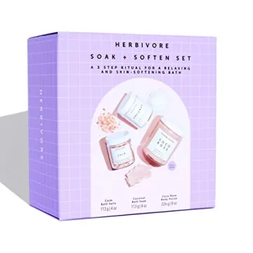 Herbivore Botanicals Soak and Soften Set for Luxurious Baths