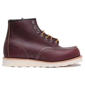 Red Wing Heritage Men's Classic Work 6-Inch Moc Toe Boot,Brown,12 D US