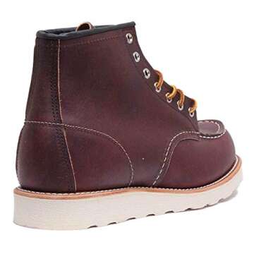 Red Wing Heritage Men's Classic Work 6-Inch Moc Toe Boot,Brown,12 D US