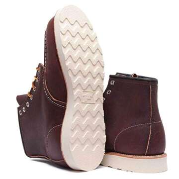 Red Wing Heritage Men's Classic Work 6-Inch Moc Toe Boot,Brown,12 D US