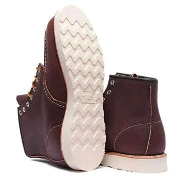 Red Wing Heritage Men's Classic Work 6-Inch Moc Toe Boot,Brown,12 D US