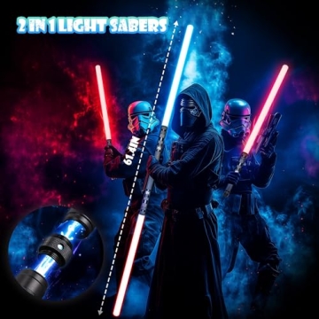 Skirfy Lightsabers with Sounds and Colors for All Ages