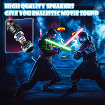 Skirfy Lightsabers with Sounds and Colors for All Ages